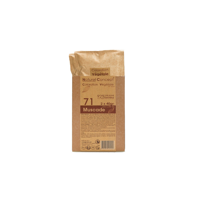 Coloration Végétale Natural Concept N°71 Muscade 80g
