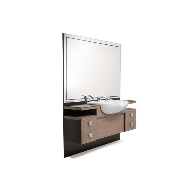 Coiffeuse Menspace cuve Coiffeuse Menspace cuve