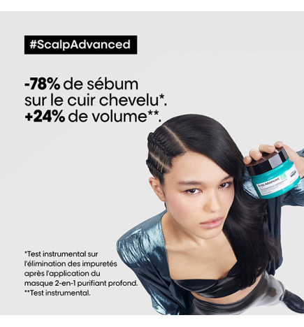 Shampoing Masque 2en1 Scalp Advanced Serie Expert L'Oréal Professionnel 250ml