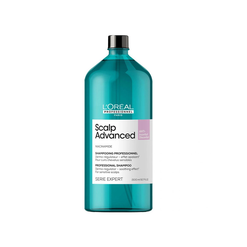 Shampoing Dermo-Régulateur Anti-Démangeaisons Scalp Advanced Serie Expert   l'Oréal Professionnel 1500ml