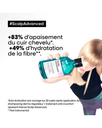 Shampoing Dermo-Régulateur Anti-Démangeaisons Scalp Advanced Serie Expert   1500ml