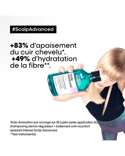 Shampoing Dermo-Régulateur Anti-Démangeaisons Scalp Advanced Serie Expert L'Oréal Professionnel 500ml