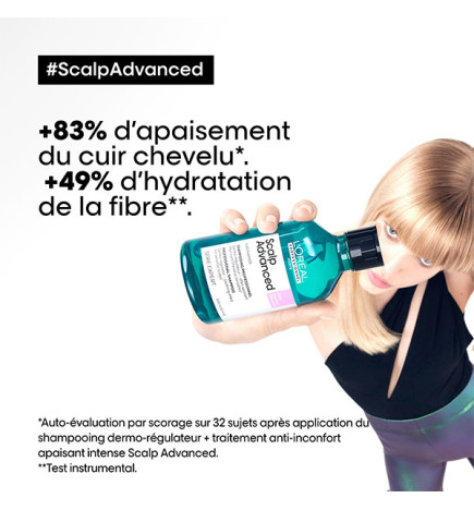 Shampoing Anti-Démangeaisons Régulateur Scalp Advanced Serie Expert L'Oréal Professionnel 500ml