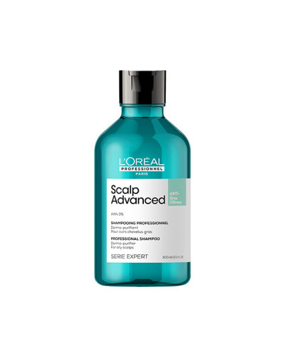 Shampoing Dermo-Purifiant Anti-Gras Scalp Advanced Serie Expert L'Oréal Professionnel 300ml