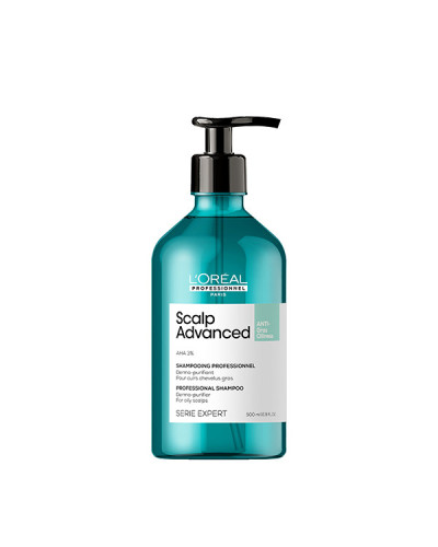 Shampoing Purifiant Anti-Gras Scalp Advanced Serie Expert L'Oréal Professionnel 500ml