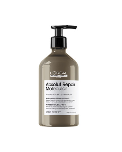 Shampoing Série Expert Absolut Repair Molecular l'Oréal Professionnel 500ml
