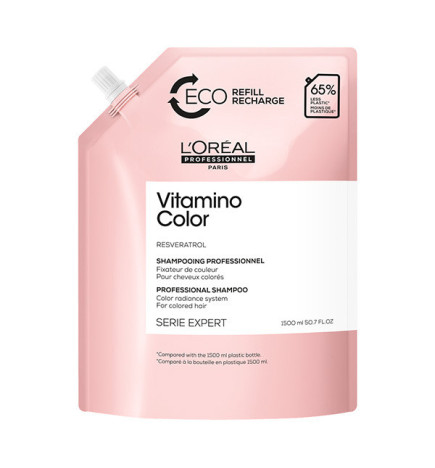 Éco-recharge Shampoing Vitamino Color Série Expert L'Oréal Professionnel 1500ml