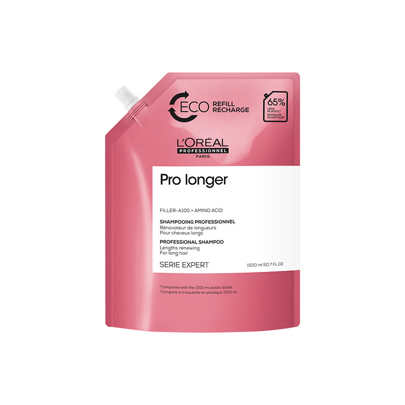 Eco-Recharge Shampooing Pro Longer Serie Expert L'Oréal Professionnel 1500ml Eco-Recharge Shampooing Pro Longer Serie Expert L'Oréal Professionnel 1500ml