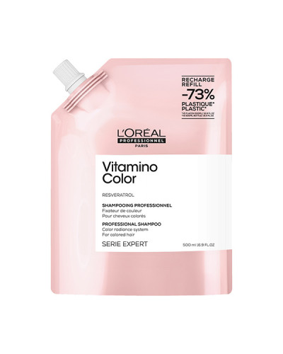 Serie Expert Vitamino Color Shampoing Eco-Recharge 500ml