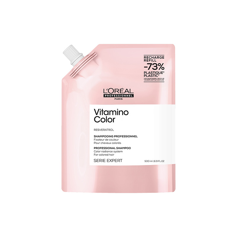 Serie Expert Vitamino Color Shampoing Eco-Recharge 500ml Serie Expert Vitamino Color Shampoing Eco-Recharge 500ml