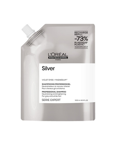 Serie Expert Silver Shampoing Eco-Recharge 500ml