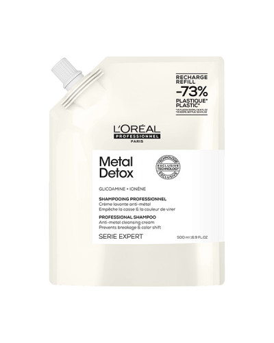 Serie Expert Metal Detox Shampoing Anti-Metal Eco-Recharge 500ml