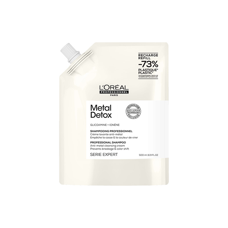 Serie Expert Metal Detox Shampoing Anti-Metal Eco-Recharge 500ml Serie Expert Metal Detox Shampoing Anti-Metal Eco-Recharge 500ml
