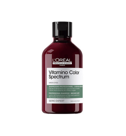 Shampoing Neutralisant Vert Vitamino Color Spectrum L'Oréal Professionnel 300ml