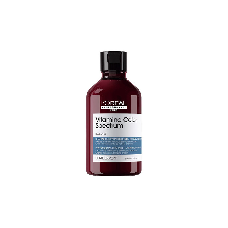 Shampoing Neutralisant Bleu Vitamino Color Spectrum L'Oréal Professionnel 300ml Shampoing Neutralisant Bleu Vitamino Color Spectrum L'Oréal Professionnel 300ml