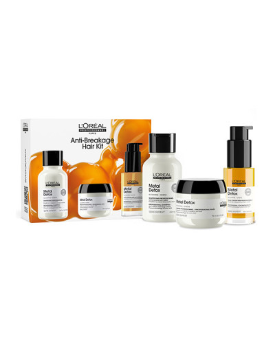 Coffret Mini Trio Metal Detox Serie Expert L'Oréal Professionnel