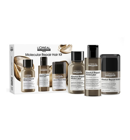 Coffret Mini Trio Absolut Repair Molecular Serie Expert L'Oréal Professionnel