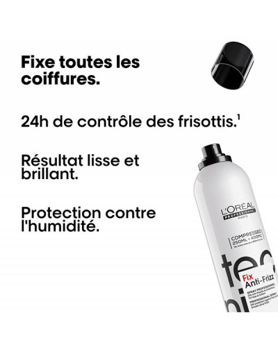 Spray fixation anti-humidité Fix Anti-Frizz Tecni.art 250ml