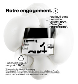 Pâte de Coiffage Forte Tenue Fix Paste Tecni.Art 75ml