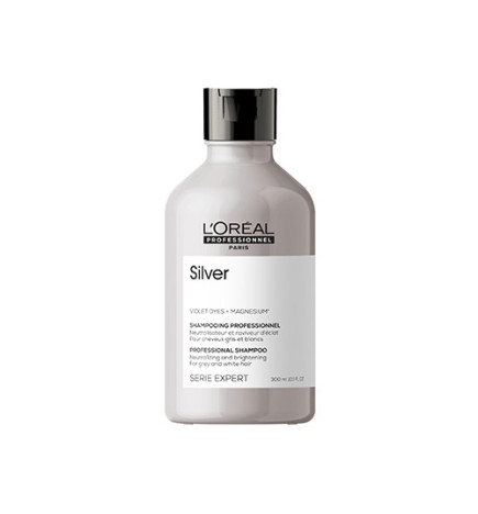Shampooing Cheveux blancs Silver Série Expert L'Oréal Professionnel 300ml