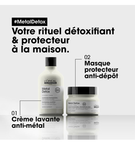 Shampooing Métal Détox Série Expert L'Oréal Professionnel 300ml