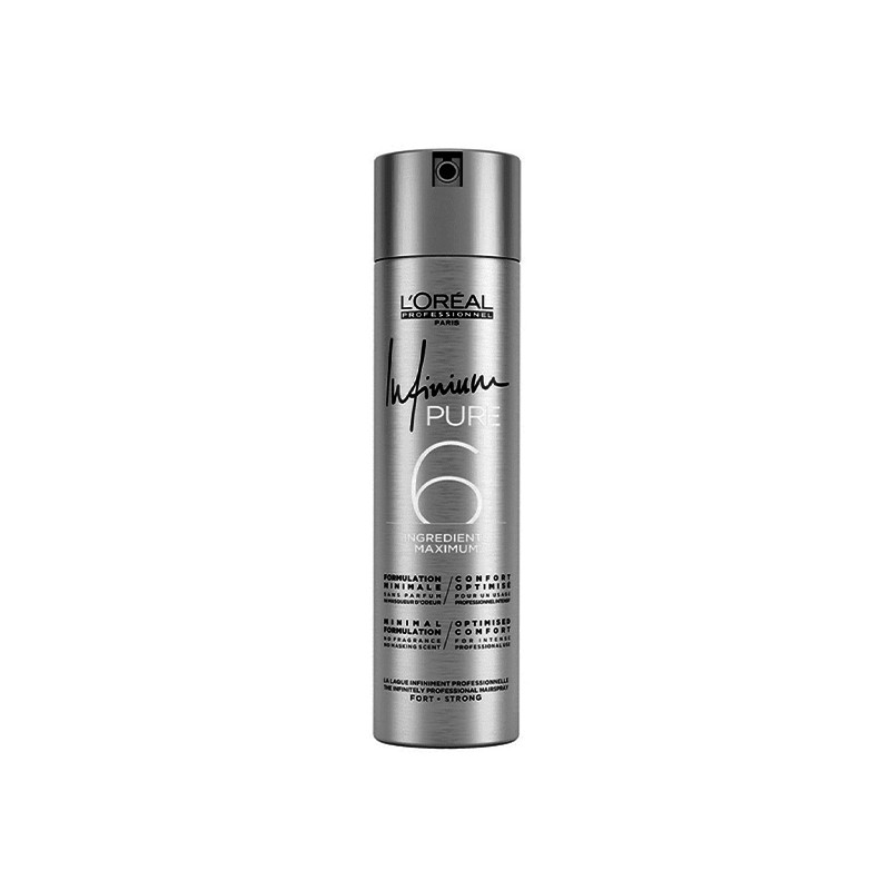 Laque Infinium Pure Fixation Forte L'Oréal Professionnel 300ml Laque Infinium Pure Fixation Forte L'Oréal Professionnel 300ml