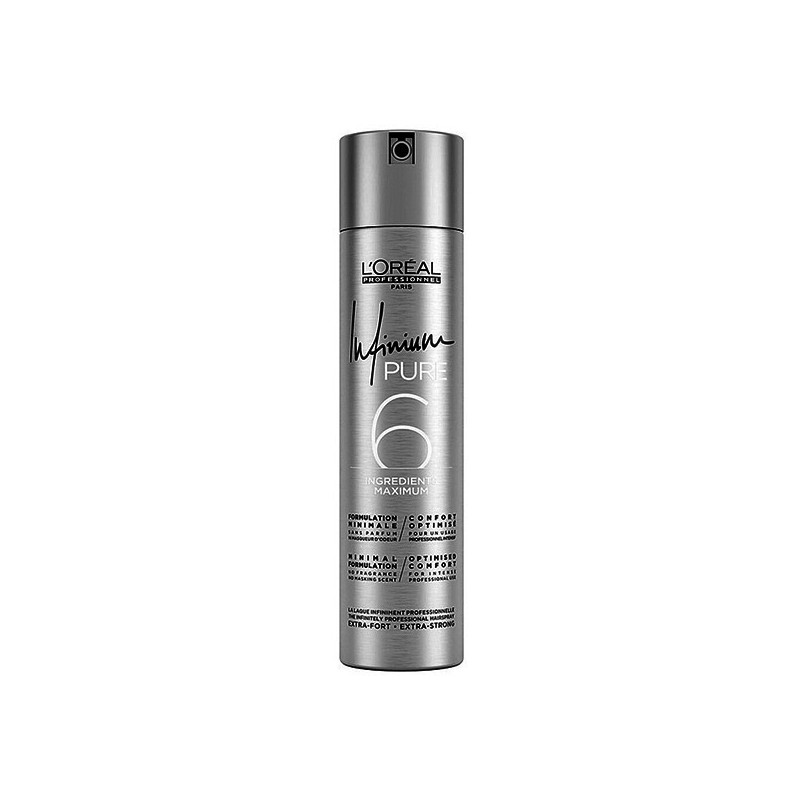 Laque Infinium Pure Fixation Extra-Forte L'Oréal Professionnel 300ml Laque Infinium Pure Fixation Extra-Forte L'Oréal Professionnel 300ml