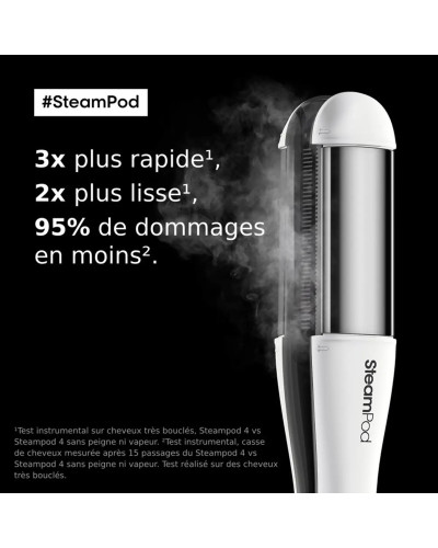 Lisseur boucleur professionnel Steampod 4.0 de L'Oréal Professionnel