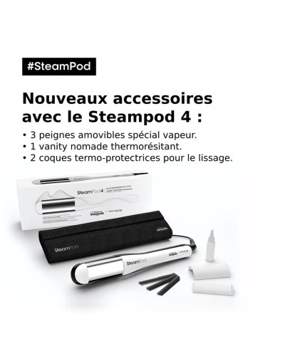 Lisseur boucleur professionnel Steampod 4.0 de L'Oréal Professionnel