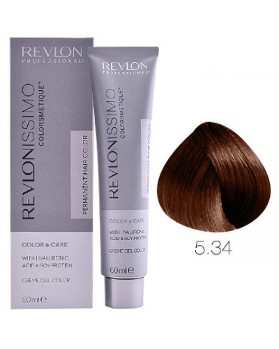 Revlonissimo N° 5.34 Châtain Clair Doré Cuivré 60ml