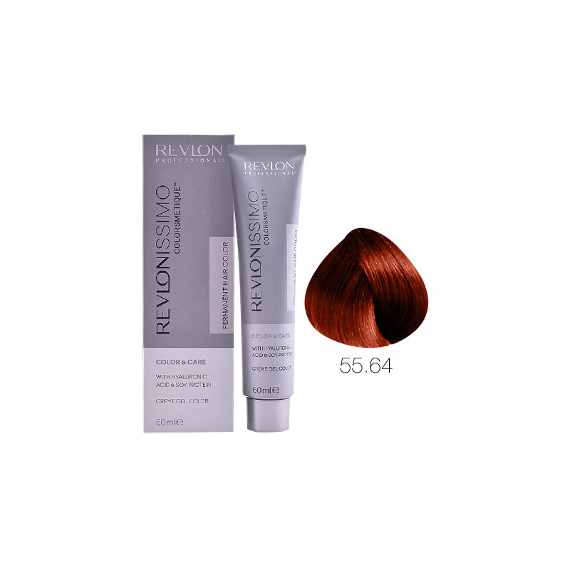 Revlonissimo N° 55.64 Rouge Foncé Cuivré Intense 60ml Revlonissimo N° 55.64 Rouge Foncé Cuivré Intense 60ml