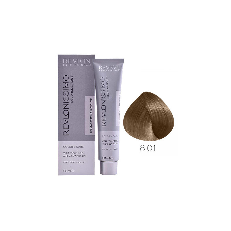 Revlonissimo N° 8.01 Blond Clair Cendré Naturel 60ml