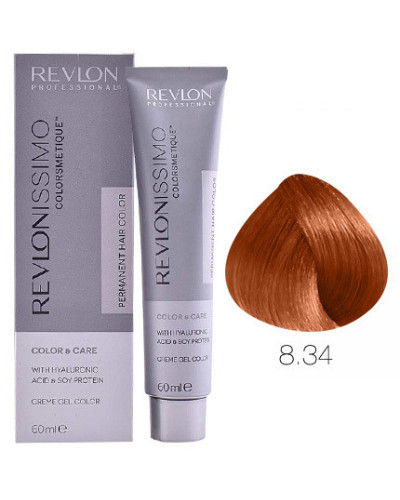 Revlonissimo N° 8.34 Blond Clair Doré Cuivré 60ml