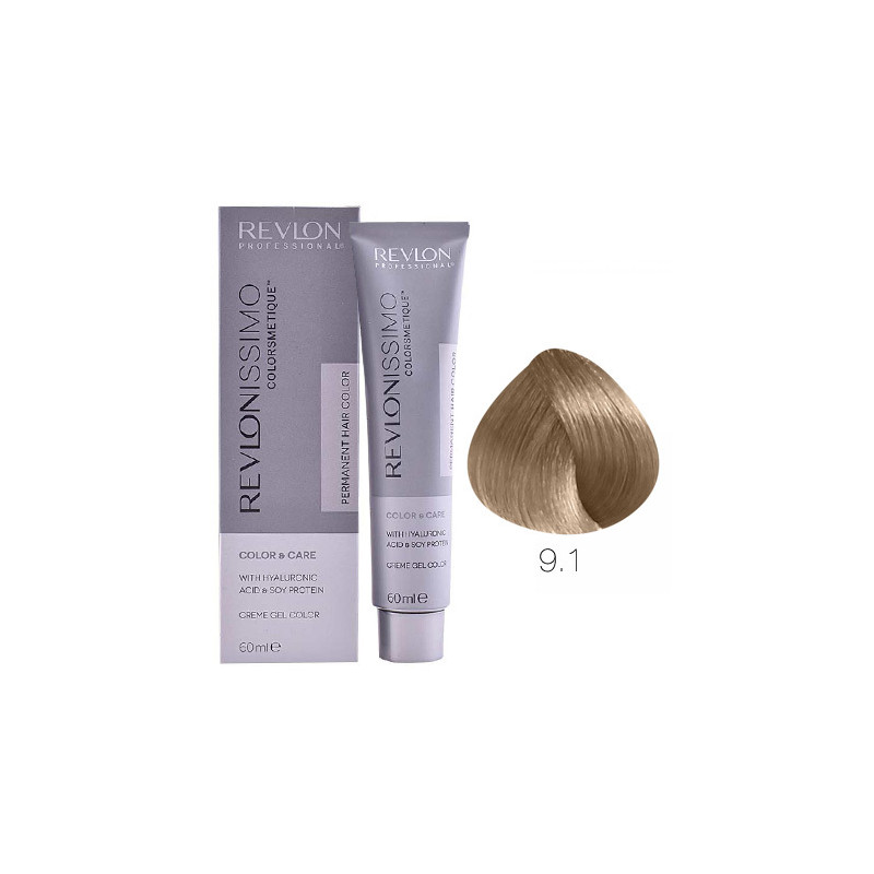 Revlonissimo N° 9,1 Blond Très Clair Cendré 60ml Revlonissimo N° 9,1 Blond Très Clair Cendré 60ml