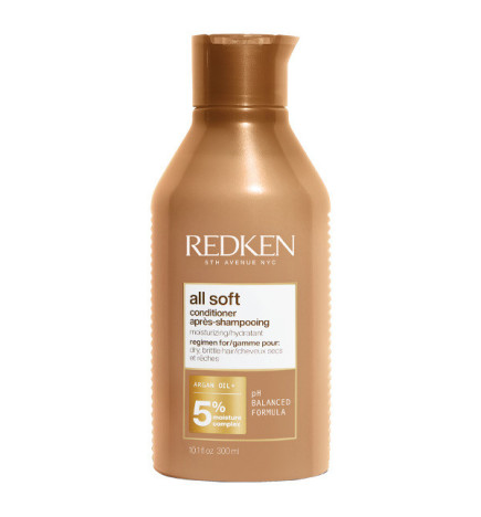 Après-Shampoing Hydratant Cheveux Secs All Soft Redken 300ml