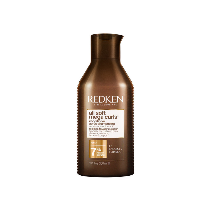 Après-Shampooing Cheveux Bouclés Crépus All Soft Mega Curls Redken 300ml Après-Shampooing Cheveux Bouclés Crépus All Soft Mega Curls Redken 300ml