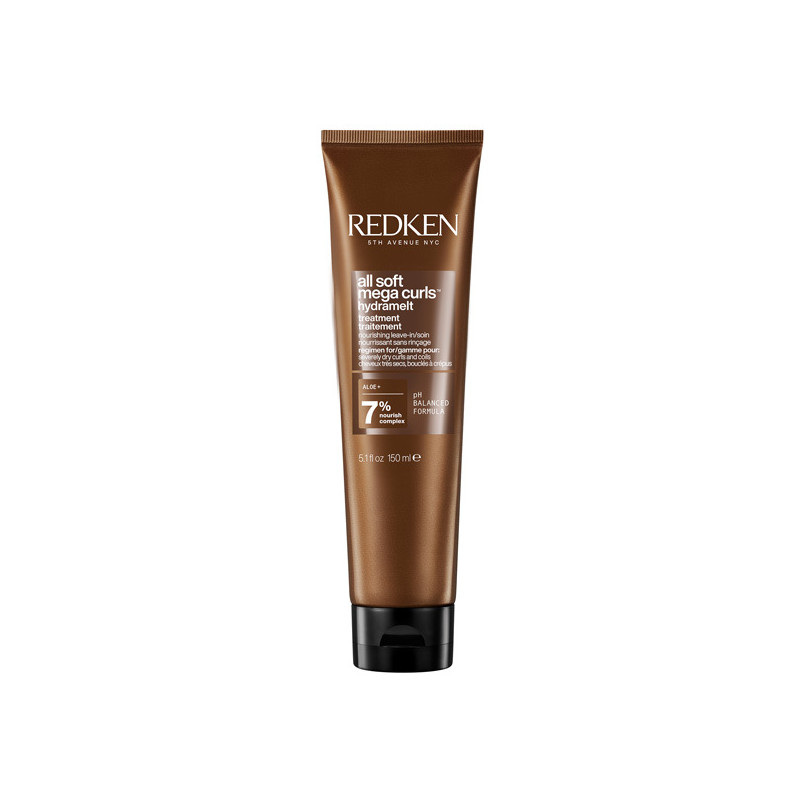 Soin Nourrissant Cheveux Bouclés Crépus All Soft Mega Curls Redken 150ml