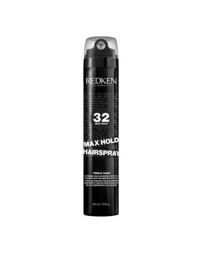 Hairspray Tenue Extrême 32 Max Hold Triple Take Redken 300ml