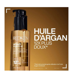 Huile d'Argan All Soft 6 Multi-Bénéfices Redken 100ml