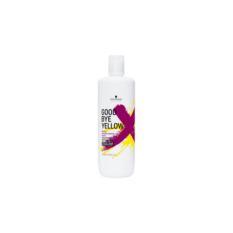 Shampoing Neutralisant Goodbye Yellow 1L Shampoing Neutralisant Goodbye Yellow 1L
