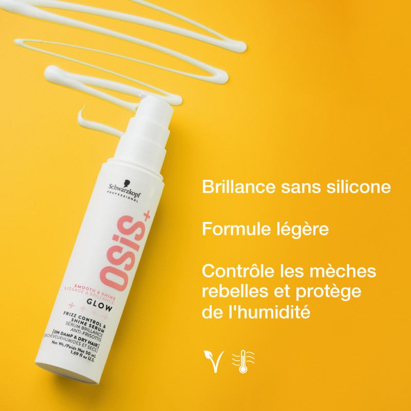 Sérum Brillance Glow Anti-Frisottis Osis+ Schwarzkopf 50ml