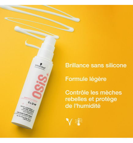 Sérum Brillance Glow Anti-Frisottis Osis+ Schwarzkopf 50ml