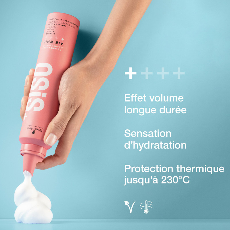 Mousse Flexible Air Whip Osis+ Schwarzkopf 200ml Mousse Flexible Air Whip Osis+ Schwarzkopf 200ml