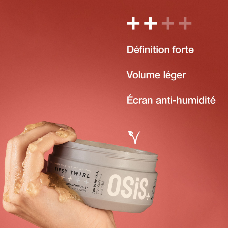 Gelée Sublimatrice Boucles et Ondulations Tipsy Twirl Osis+ Schwarzkopf 300ml Gelée Sublimatrice Boucles et Ondulations Tipsy Twirl Osis+ Schwarzkopf 300ml