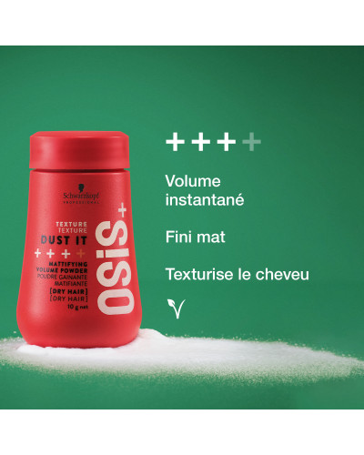 Poudre Gainante Matifiante Dust It Osis+ Schwarzkopf 10g