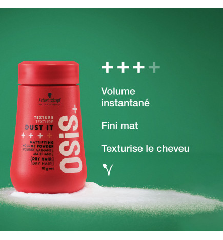 Poudre Gainante Matifiante Dust It Osis+ Schwarzkopf 10g