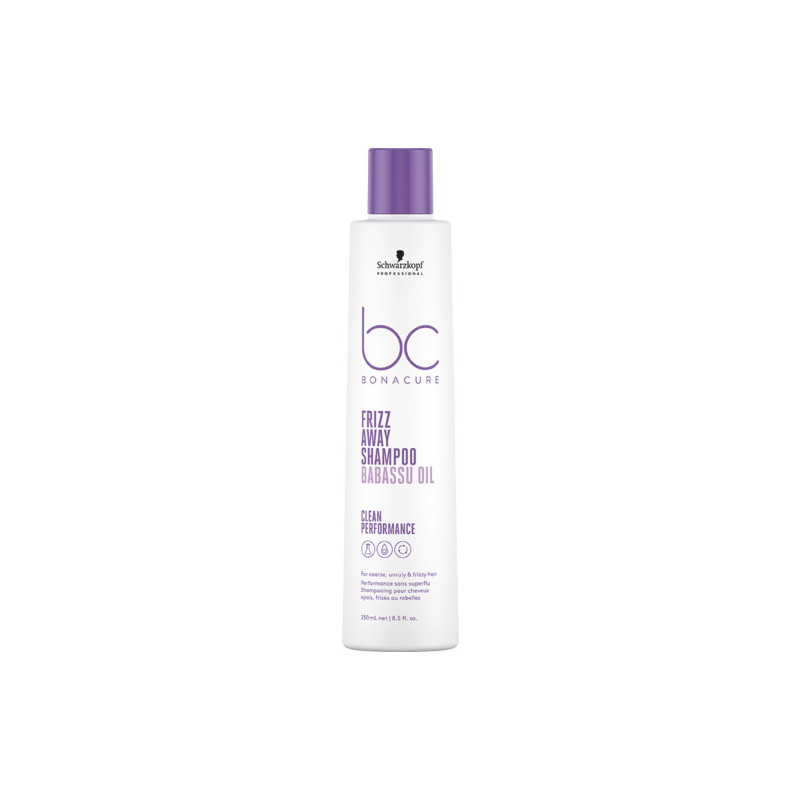 Shampooing Frizz Away Bonacure Schwarzkopf 250ml Shampooing Frizz Away Bonacure Schwarzkopf 250ml