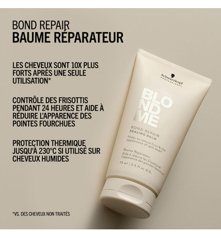 Baume Réparateur BlondMe Schwarzkopf 75ml