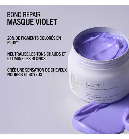 Masque Violet BlondMe Schwarzkopf 500ml