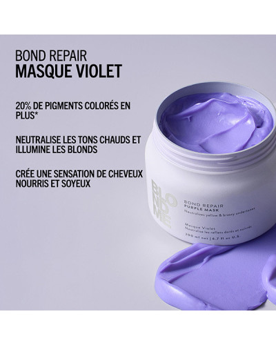 Masque Violet BlondMe Schwarzkopf 200ml